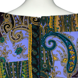 Aa Studio Paisley Cap Sleeve Dress - Size 10