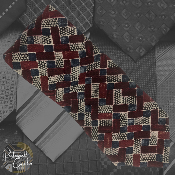 Brick Pattern Tie