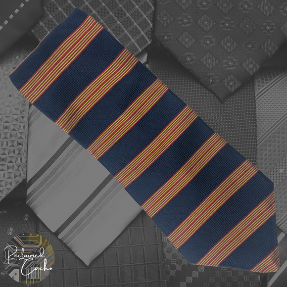 Tommy Hilfiger Red and Gold Stripe Tie