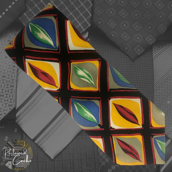 Abstract Squares and Leaf Tie