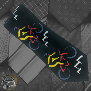 Abstract Cycling Tie