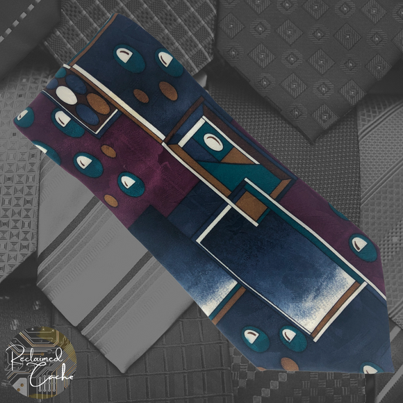 Givenchy Monsieur Abstract Design Tie