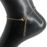 Gold Heart Anklet