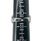 Silver and Gold Circle Ring - Size 10.5