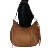 Universal Thread Cognac Hobo Handbag with Box Pleats
