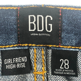 BDG Girlfriend High-Rise Shorts - Size 28