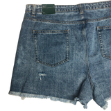 Wild Fable Medium Blue High-Rise Distressed Shorts - Size 18