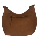 Universal Thread Cognac Hobo Handbag with Box Pleats