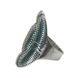 Silver Boho Ring - Size 8.5