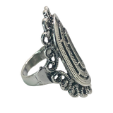 Silver Boho Ring - Size 8.5