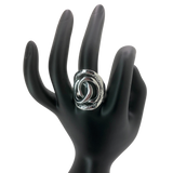 Silver Boho Ring - Size 9