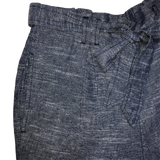 Max Studio NavyXDye Linen Pants - Size XS