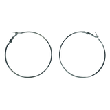 Silver Hoop Earrings