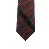 Red Diagonal Striped Tie
