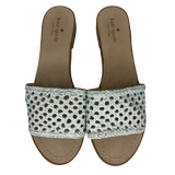 Kate Spade White Berlin Sandals - Size 10 - Women