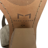 Marc Fisher LTD Taupe Vega Sandal - Size 6.5 - Women