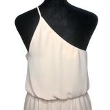 Everly One Shoulder Ruffle Dress - Size Medium