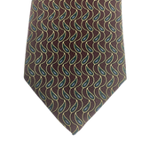 Brown Peacock Paisley Tie
