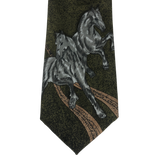 Silver Horses Tie
