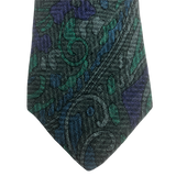 Abstract Paisley Linen Tie