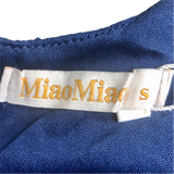 MiaoMiao Navy Lace Overlay Pencil Dress - Size Small