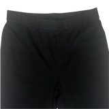 Isaac Mizrahi Live Black Tall Knit Denim Pull On Capri Jeans - Size 8 (Tall)