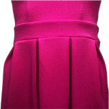 on twelfth Fuchsia Halter Mini Dress - Size Medium