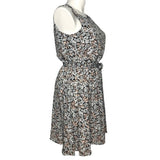 Anne Klein Floral Sleeveless Fit & Flare Dress - Size 10