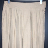 Theory Sanded Silk SZ Pleat Pant - Size 4